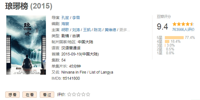 《人世间》《狂飙》后，华语再出经典，评分9.5分超越《琅琊榜》-7