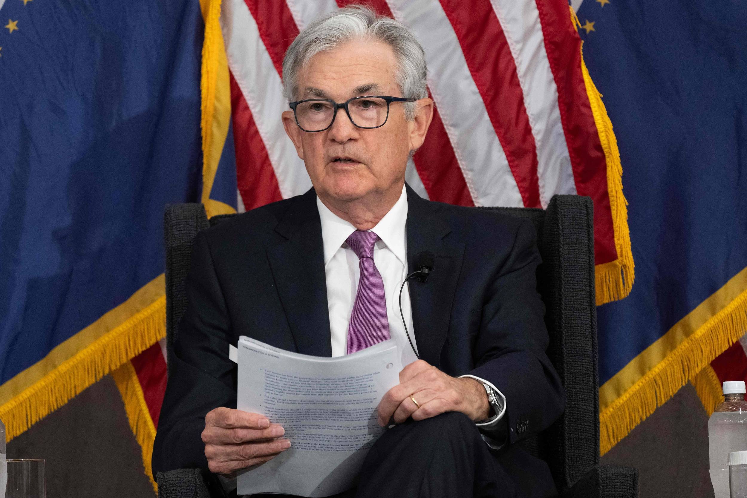 美联储主席：银行系统面临的压力或意味着利率不必提到那么高